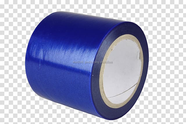 Adhesive tape Gaffer tape Cobalt blue, corrugated tape transparent background PNG clipart