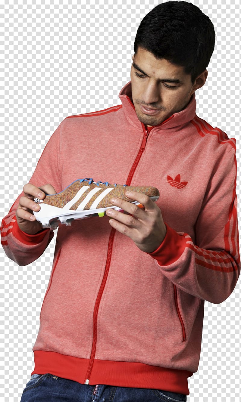 Luis Suárez Hoodie Football boot T-shirt Adidas, T-shirt transparent background PNG clipart
