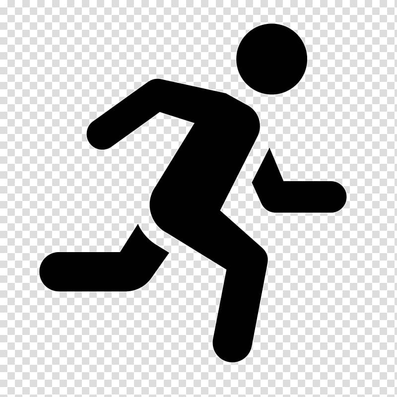person running sign, Computer Icons Running Man , jogging transparent background PNG clipart