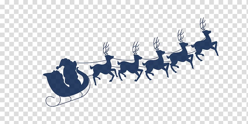 Santa Clauss reindeer Santa Clauss reindeer NORAD Tracks Santa Christmas, Carriages of Santa Claus transparent background PNG clipart