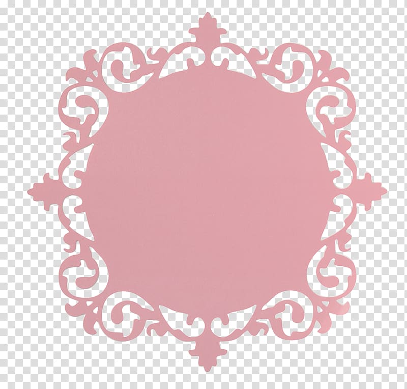 Paper Ornament Frames Die cutting, fancy transparent background PNG clipart