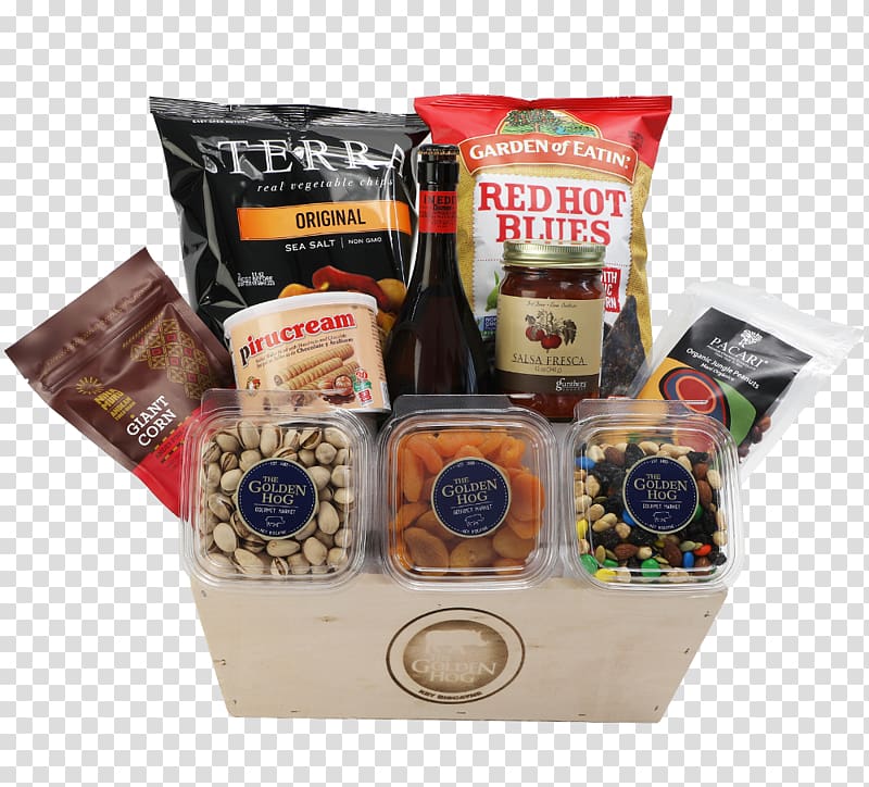 Food Gift Baskets Hamper Flavor, gift transparent background PNG clipart