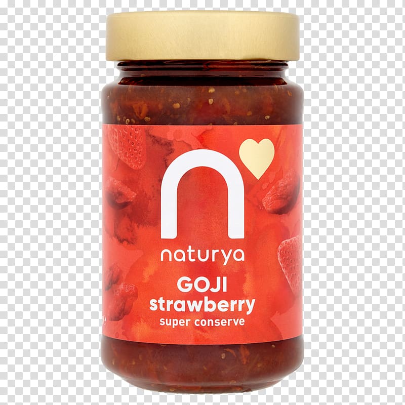Marmalade Naturya Goji Superfood Maca, strawberry transparent background PNG clipart