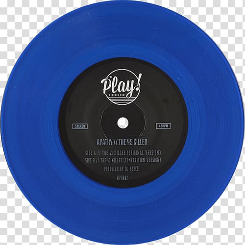 Compact disc Cobalt blue, design transparent background PNG clipart