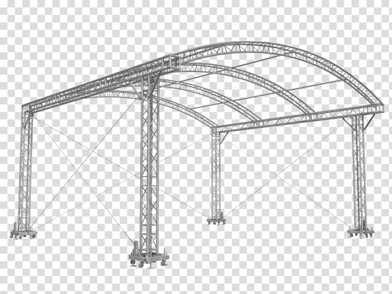 Timber roof truss Structure Timber roof truss Canopy, bridge transparent background PNG clipart