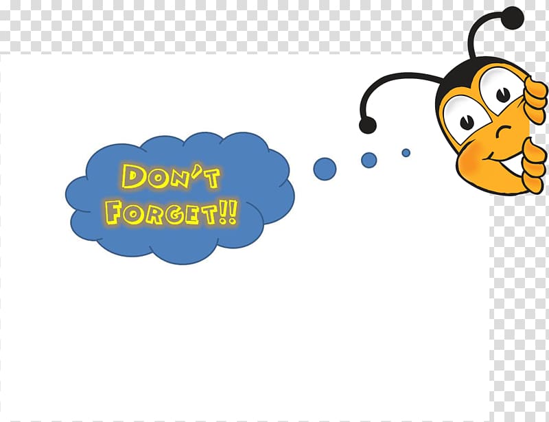 Honey bee , remind transparent background PNG clipart