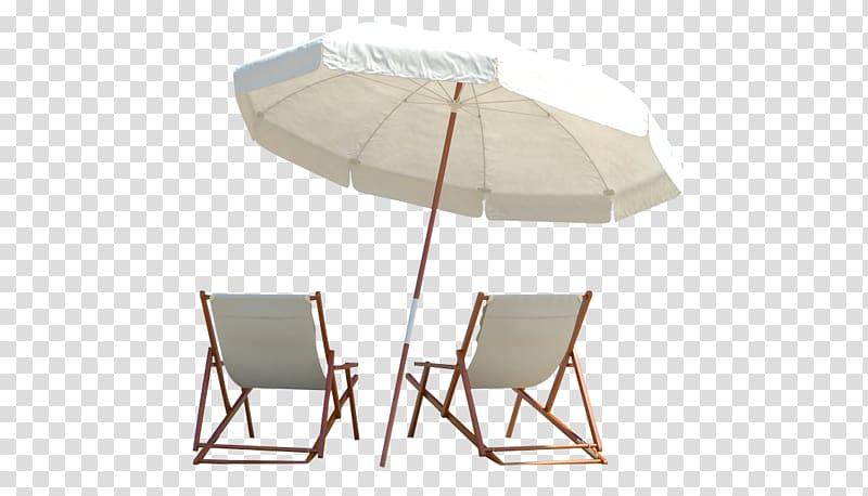 beach umbrella and bed , Travel Package tour Hotel Beach Vacation, White Parasol Beach chair summer transparent background PNG clipart