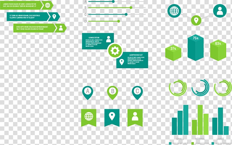 Chart Presentation Infographic, Green Technology Company album chart design transparent background PNG clipart