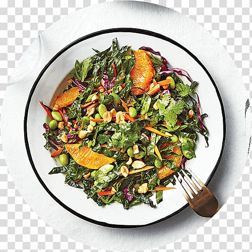 Spinach salad Fattoush Vegetarian cuisine Leaf vegetable Asian cuisine, salmon Salad transparent background PNG clipart