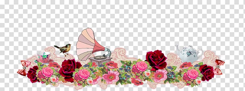Floral design Cut flowers Wedding , footer transparent background PNG clipart