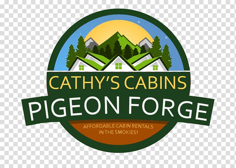 Affordable Cabins In The Smokies Mtn Jewel Cozy W/View very private! Logo Log cabin Cheap, Island In Pigeon Forge transparent background PNG clipart