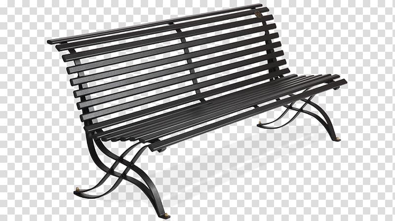 Bench Street furniture Garden furniture Steel, wood bench transparent background PNG clipart