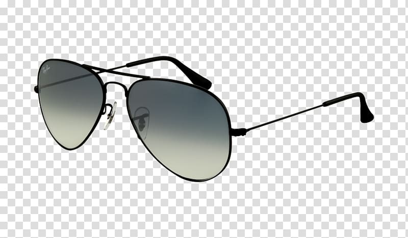 black framed Ray-Ban Aviators, Aviator sunglasses Ray-Ban Wayfarer Blackfin, Aviator Sunglass Background transparent background PNG clipart