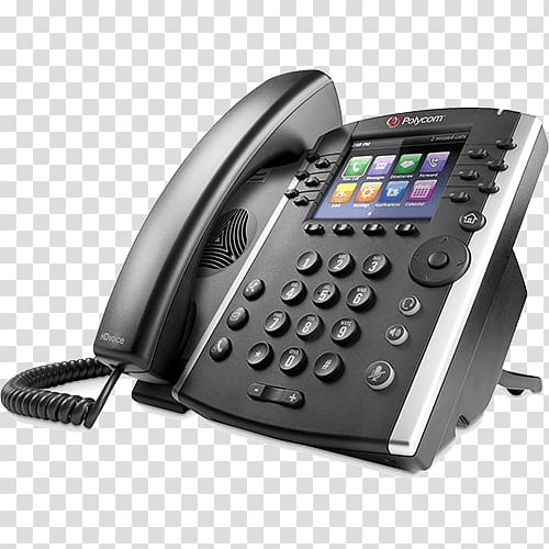 Polycom VVX 411 Telephone VoIP phone Polycom VVX 410, Wholesale Voip transparent background PNG clipart