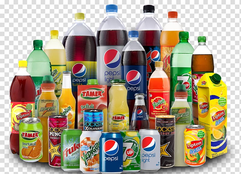 assorted-brand soda bottles, Fizzy Drinks Fanta Energy drink Cola Sprite, pepsi transparent background PNG clipart