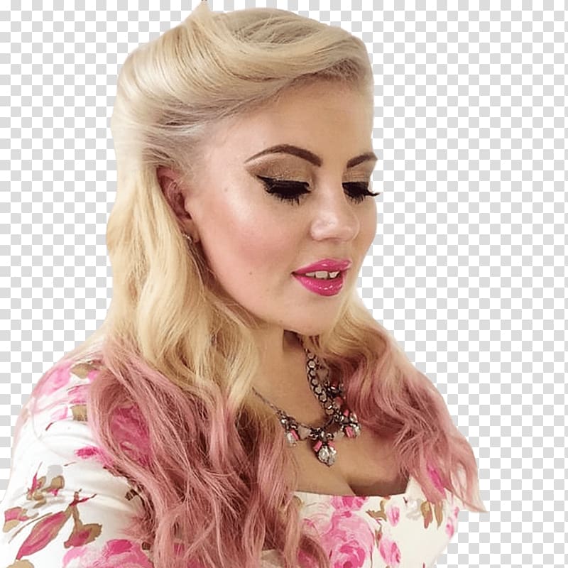Louise Pentland YouTuber Life With A Sprinkle Of Glitter Hair, gliter transparent background PNG clipart