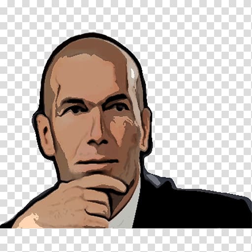 Real Madrid C.F. Telegram Sticker Borussia Dortmund, Zinedine Zidane transparent background PNG clipart