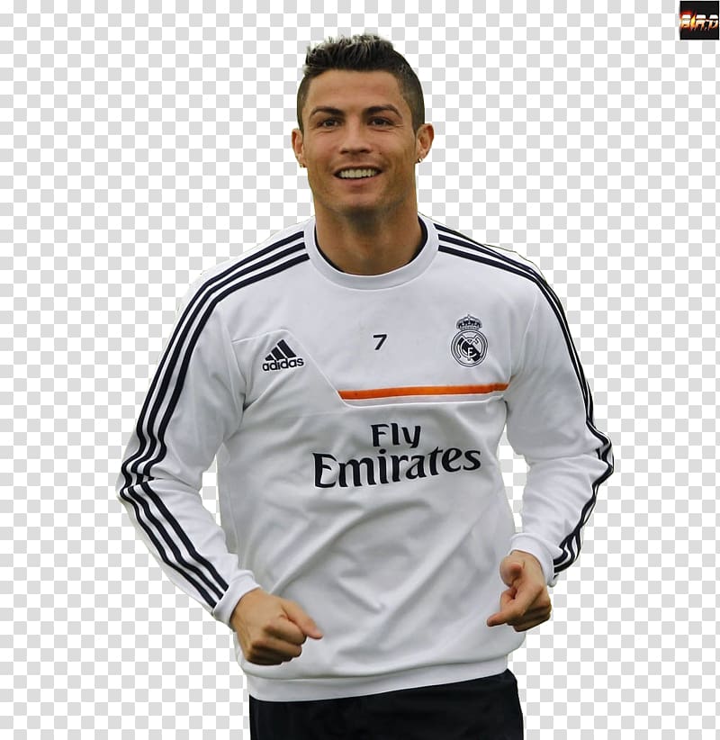 Cristiano Ronaldo Portugal national football team Jersey Real Madrid C.F. Football player, cristiano ronaldo transparent background PNG clipart