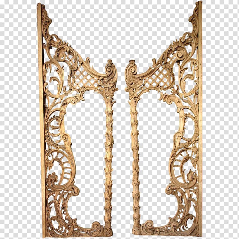 France Rocaille Rococo Gate Door, baroque transparent background PNG clipart
