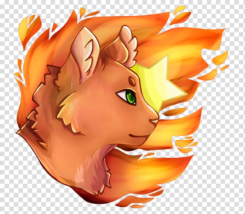Tailchaser\'s Song Warriors Firestar Cat Brambleclaw, Cat transparent background PNG clipart