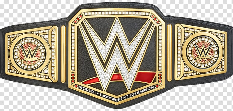 gold-colored WWE championship belt art, WWE Belt transparent background PNG clipart