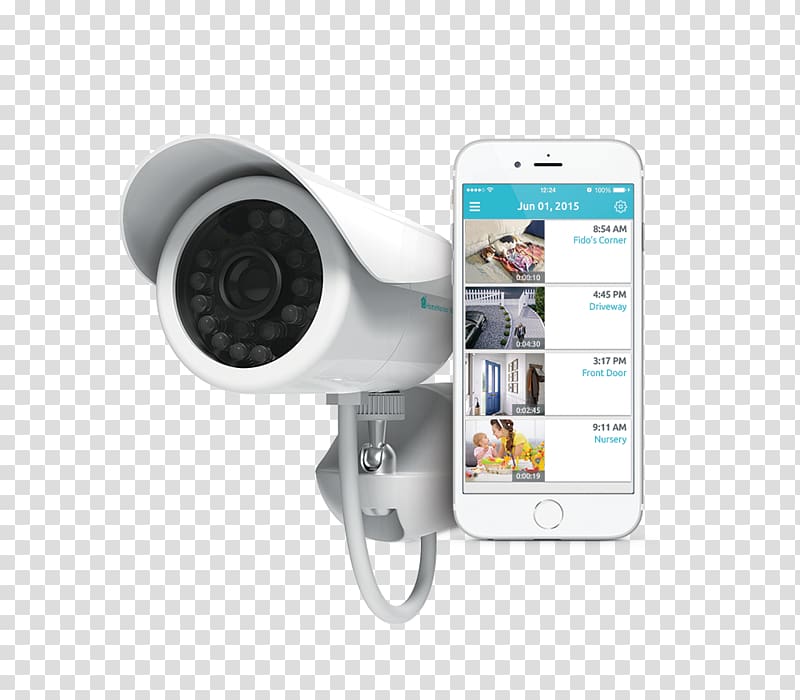 Wireless security camera Closed-circuit television Surveillance IP camera Home security, professional camera transparent background PNG clipart