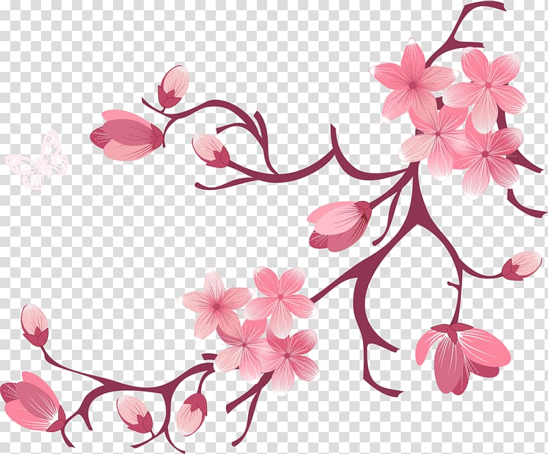 Flower , cherry blossom transparent background PNG clipart