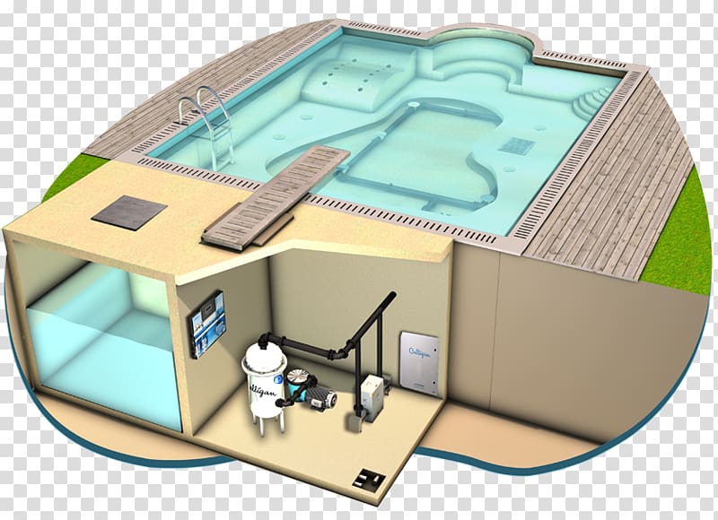 Hot tub Swimming pool Filtration Water treatment Culligan, swimming pool transparent background PNG clipart