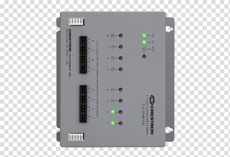 Crestron Electronics Dimmer 0-10 V lighting control Electronic component, Lighting Control System transparent background PNG clipart