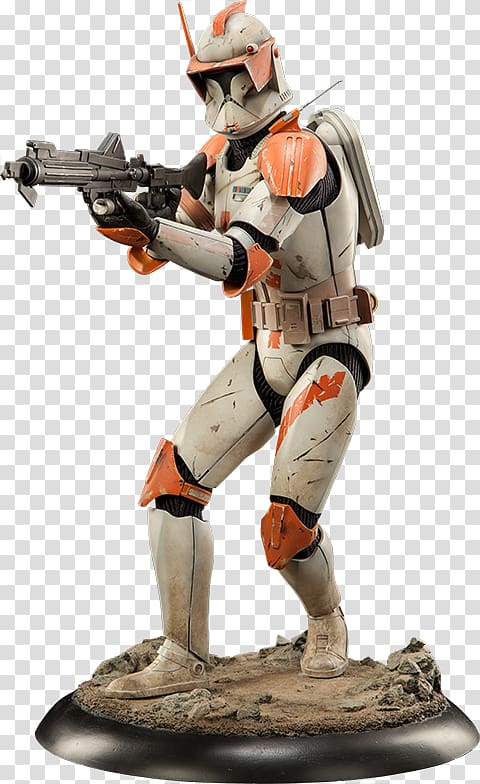 Commander Cody Clone trooper Darth Maul Stormtrooper Figurine, stormtrooper transparent background PNG clipart