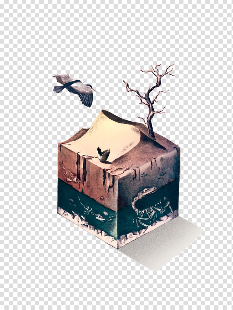 Euclidean Icon, Birds dead trees and sand transparent background PNG clipart