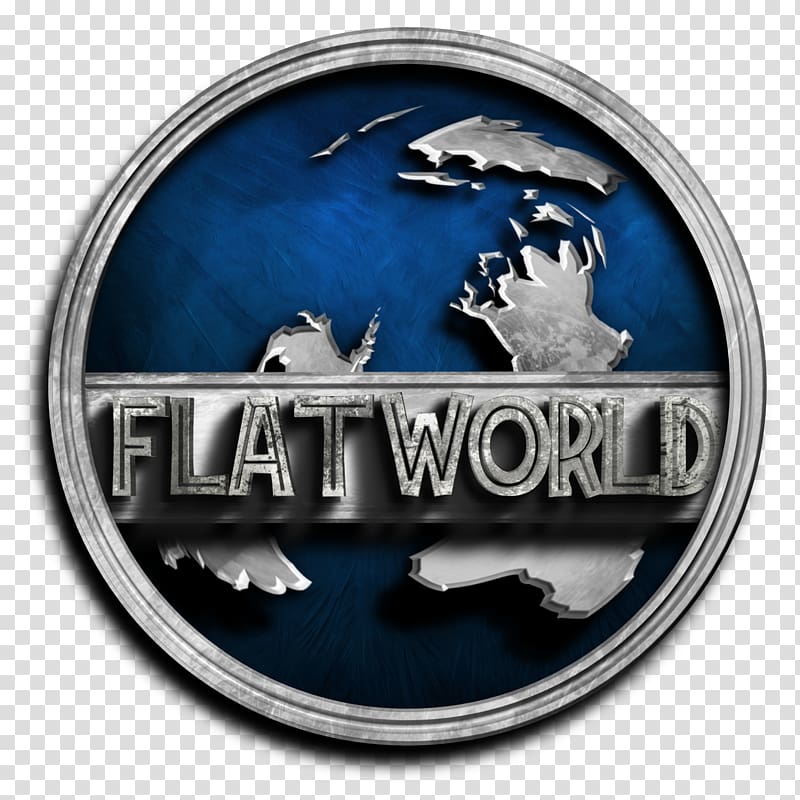 Earth Emblem Logo, flat earth meme transparent background PNG clipart