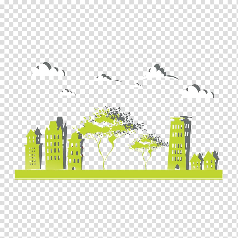 Advertising Publicity Architecture Real property, Green Building transparent background PNG clipart