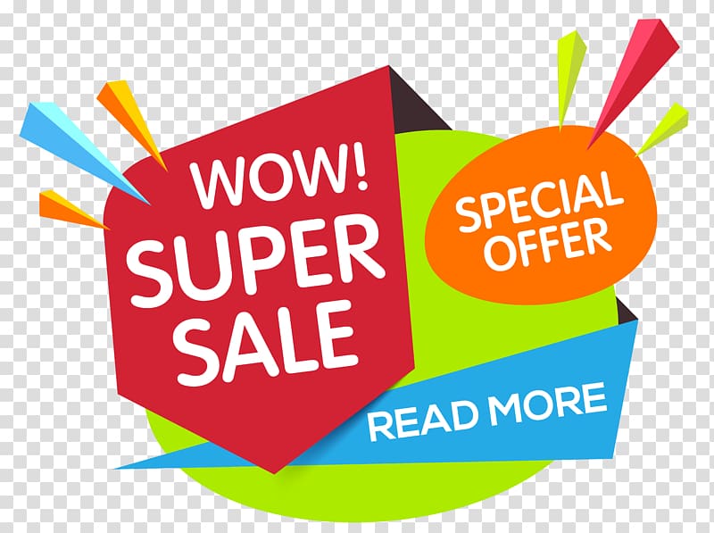 Wow Super Sale poster, Web banner Promotion Advertising, Hot tag transparent background PNG clipart