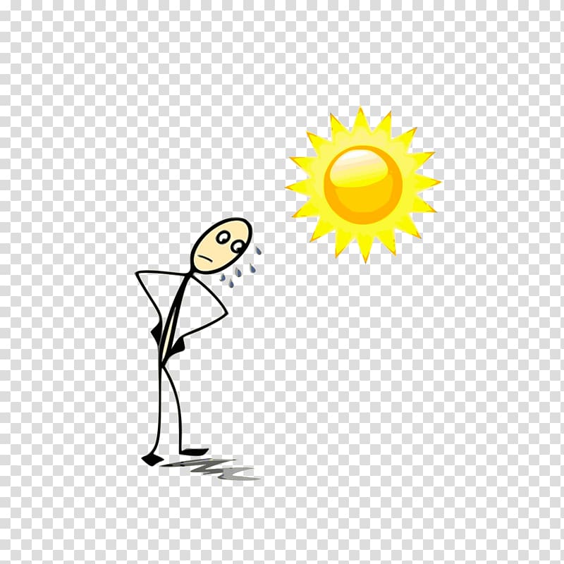 Georgia Perspiration Drinking Water Heat exhaustion, The sweat runs down like raindrops under the sun transparent background PNG clipart