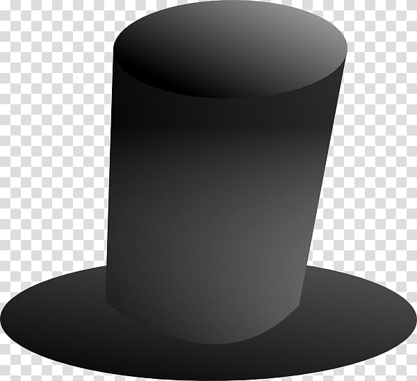 Top hat , tall transparent background PNG clipart