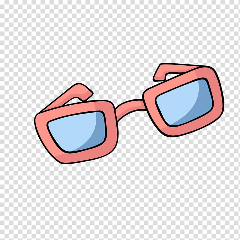 Sunglasses Designer, Cartoon fashion sunglasses transparent background PNG clipart