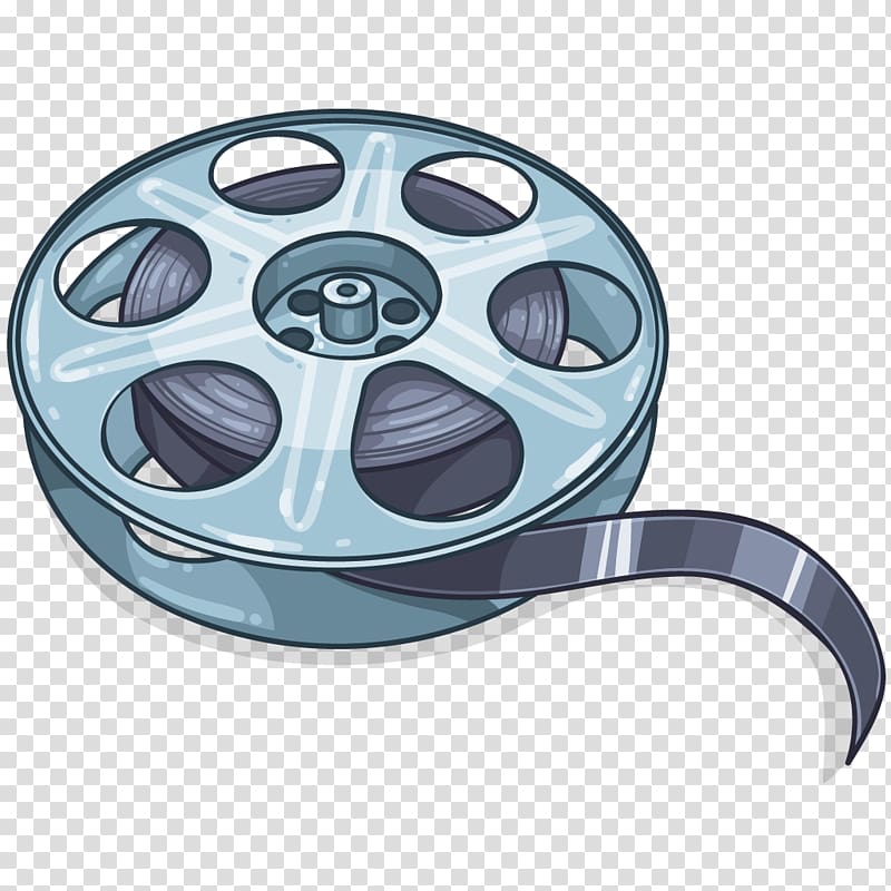 Film Reel-to-reel audio tape recording Cinema, reel transparent background PNG clipart