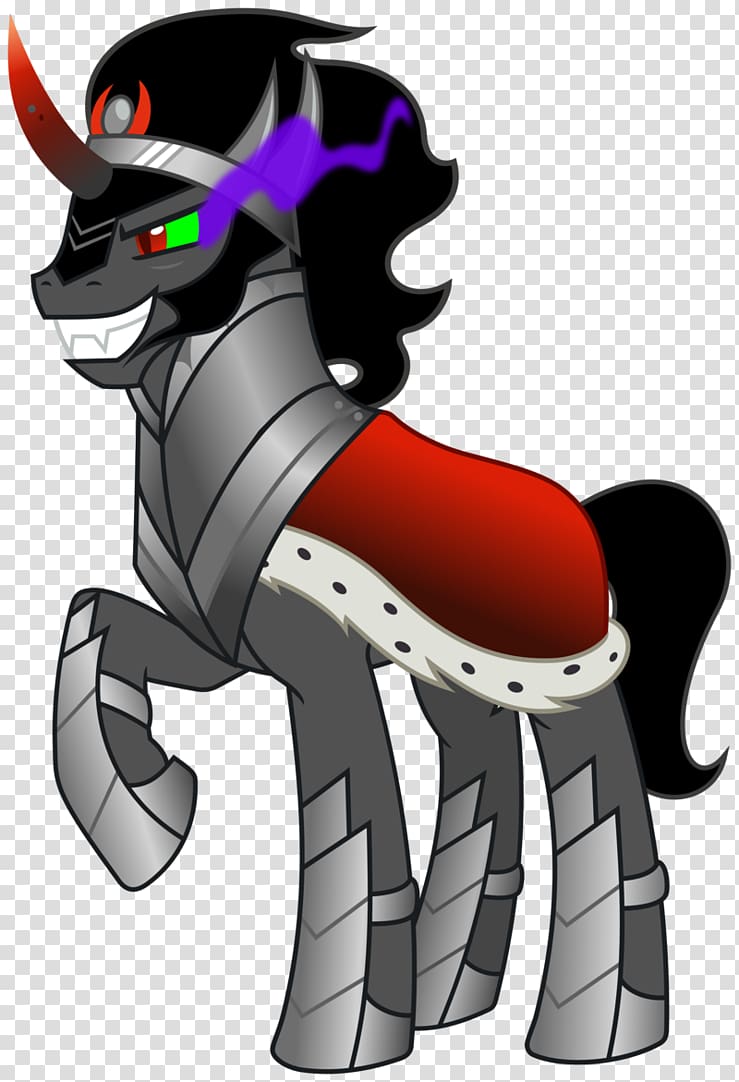 Princess Luna Rainbow Dash Pony King Sombra , unicorn horn transparent background PNG clipart