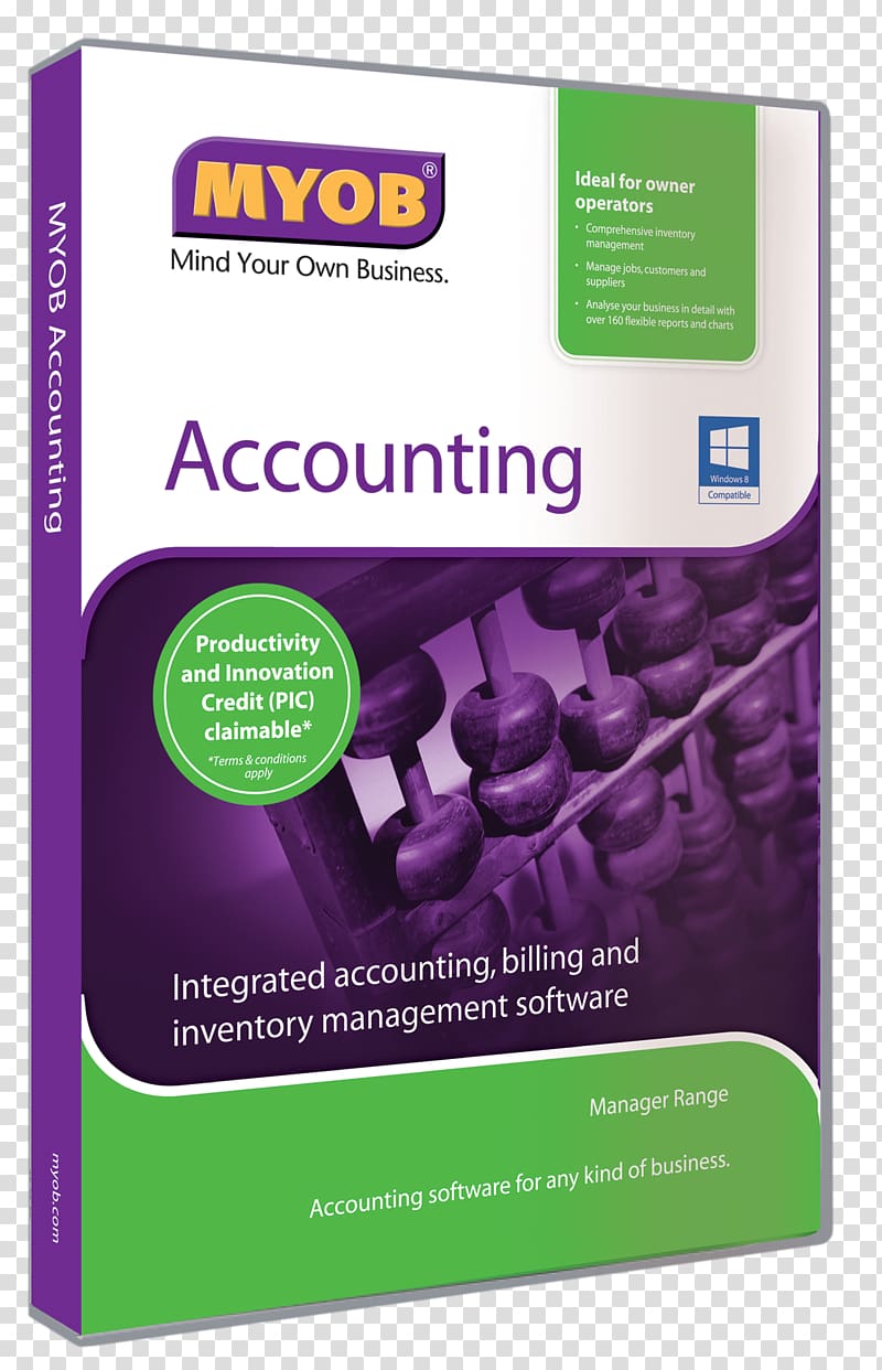 Learning M. Y. O. B. Accounting MYOB Accounting software Computer Software, Accounting software transparent background PNG clipart