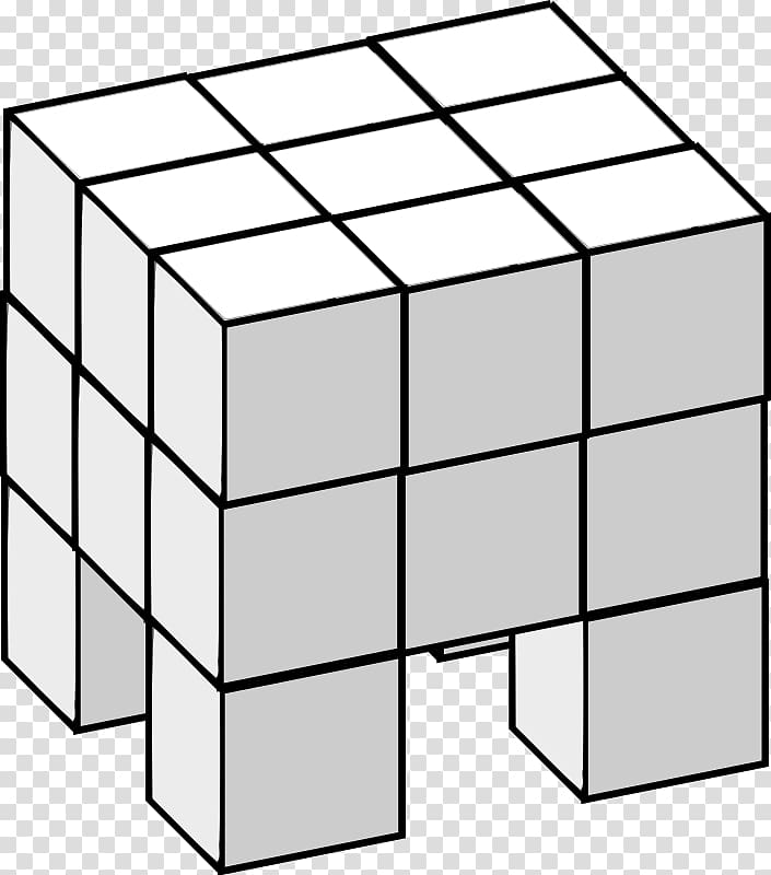 Rubik\'s Cube V-Cube 7 Soma cube V-Cube 6, cube transparent background PNG clipart