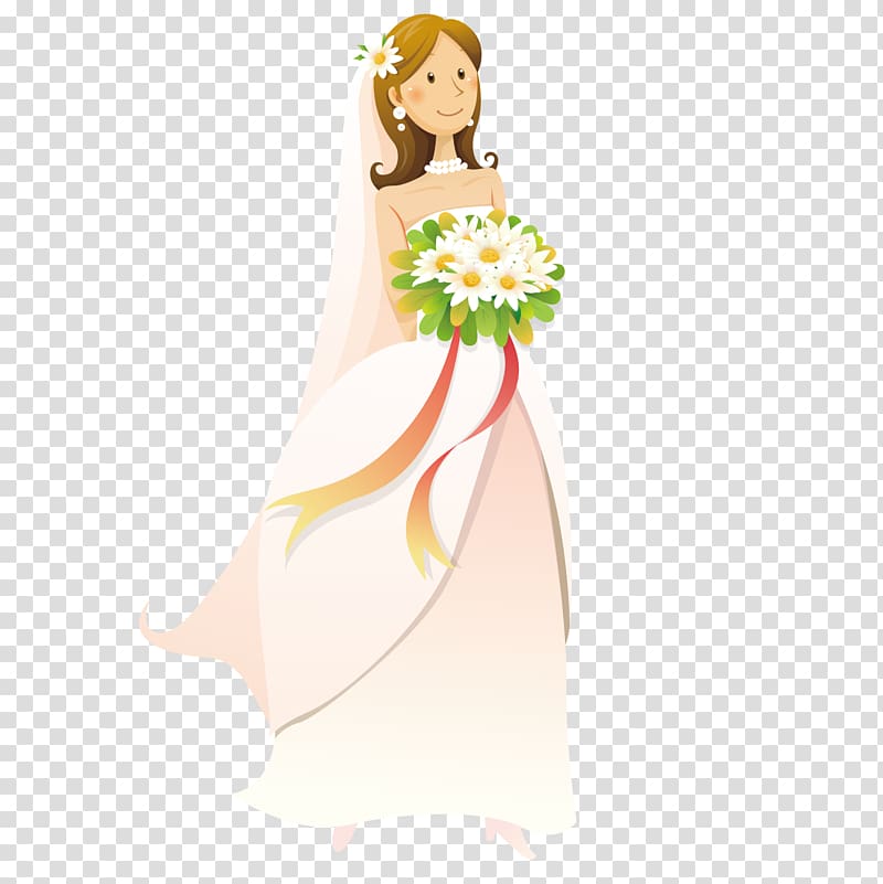 Bridegroom Wedding Toast Newlywed, Happy bride transparent background PNG clipart
