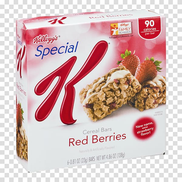 Breakfast cereal Kellogg\'s Special K Red Berries Cereals Flapjack, breakfast transparent background PNG clipart