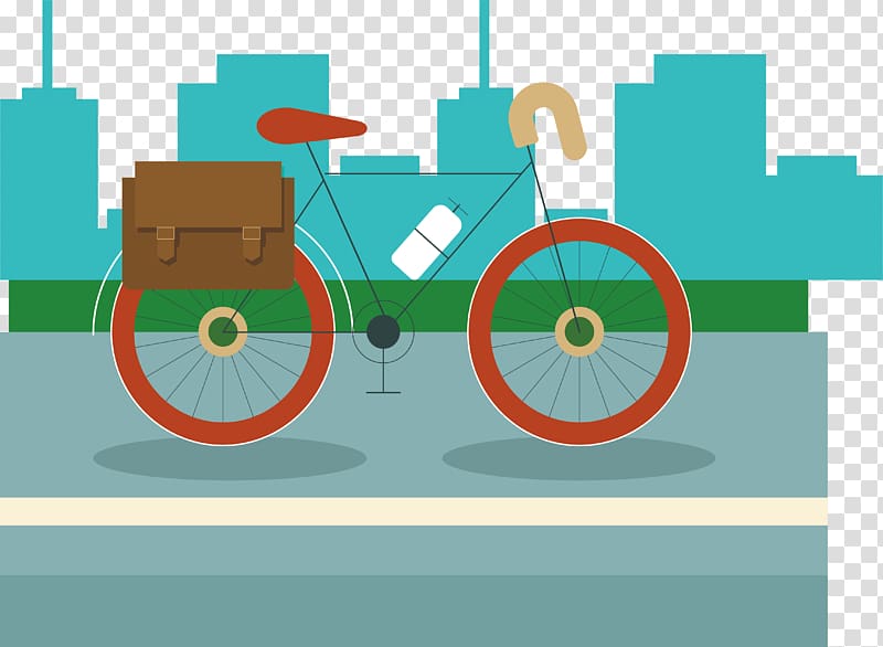 Graphic design Bicycle Illustration, Road bike illustration transparent background PNG clipart