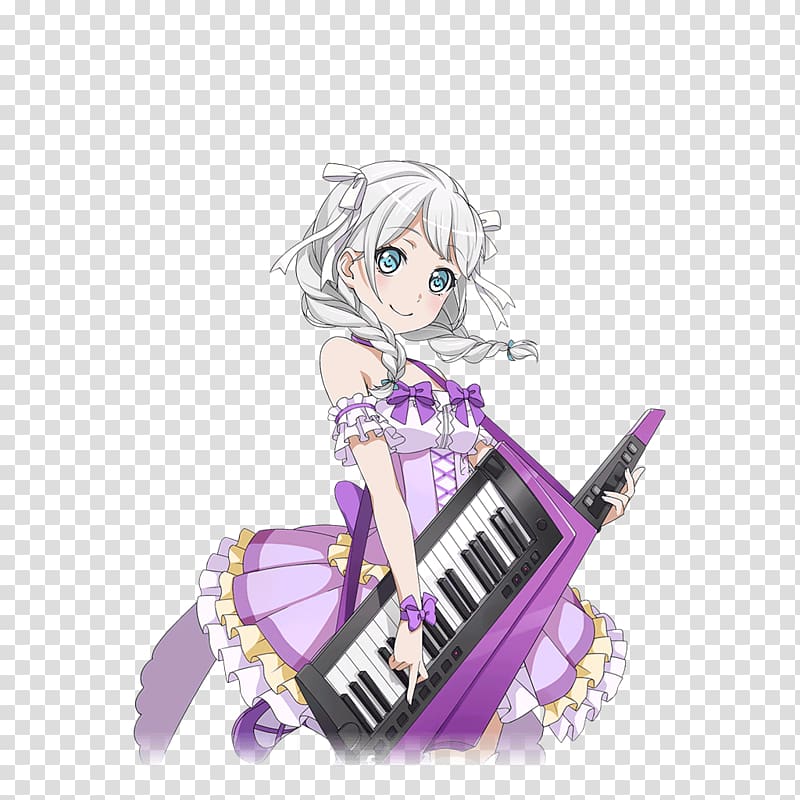BanG Dream! Girls Band Party! Anime Craft Egg Seiyu, Cool Party transparent background PNG clipart