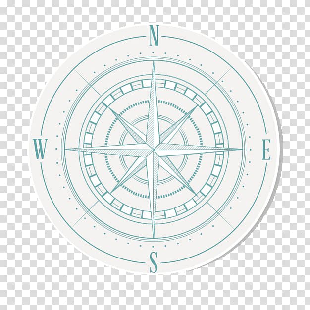 North Euclidean Compass, Lines Compass transparent background PNG clipart