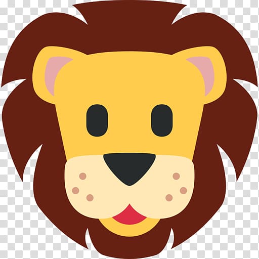 Emojipedia Lion Computer Icons Emoticon, mouse animal transparent background PNG clipart