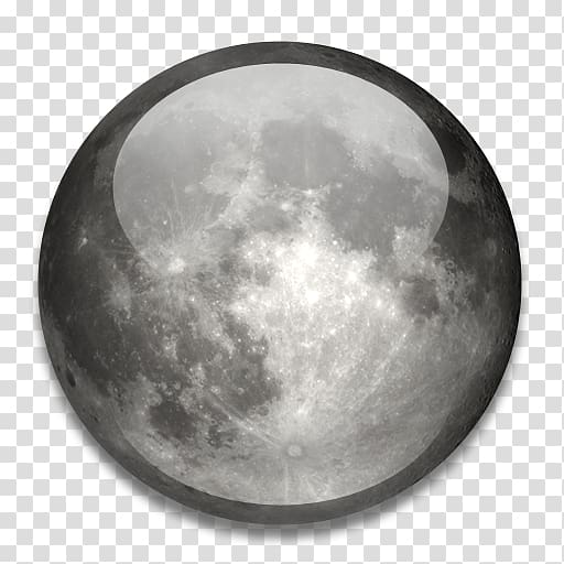 Moon Lunar phase Impact crater Earth Weather station, moon transparent background PNG clipart