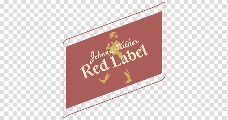 Scotch whisky Blended whiskey Johnnie Walker Distilled beverage, red label transparent background PNG clipart