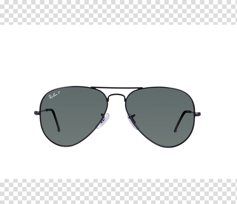 Ray-Ban Aviator sunglasses Gunmetal Green, sunglass transparent background PNG clipart
